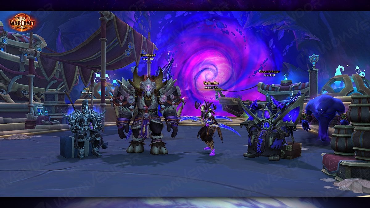 The War Within patch 11.2 The Fate of the Devoured campsite image.