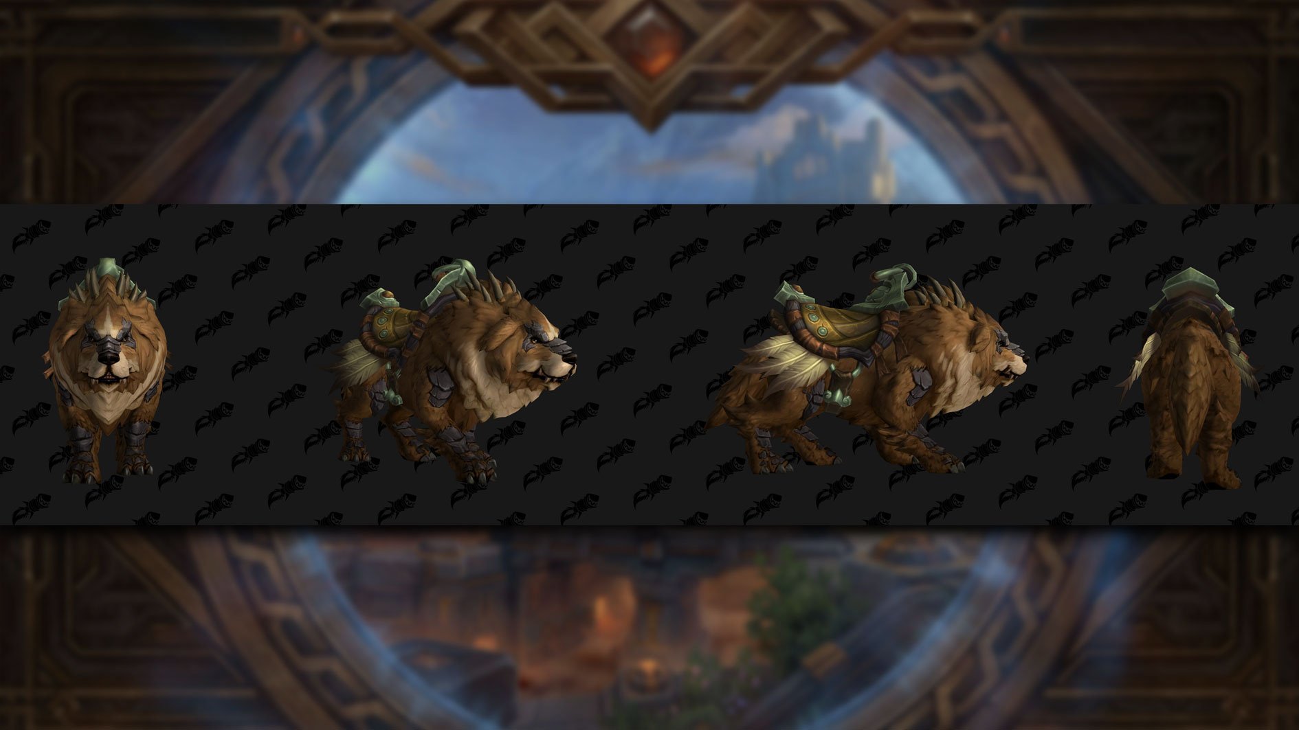 11.1.5 mounts Brown-Furred Spiky Bakar