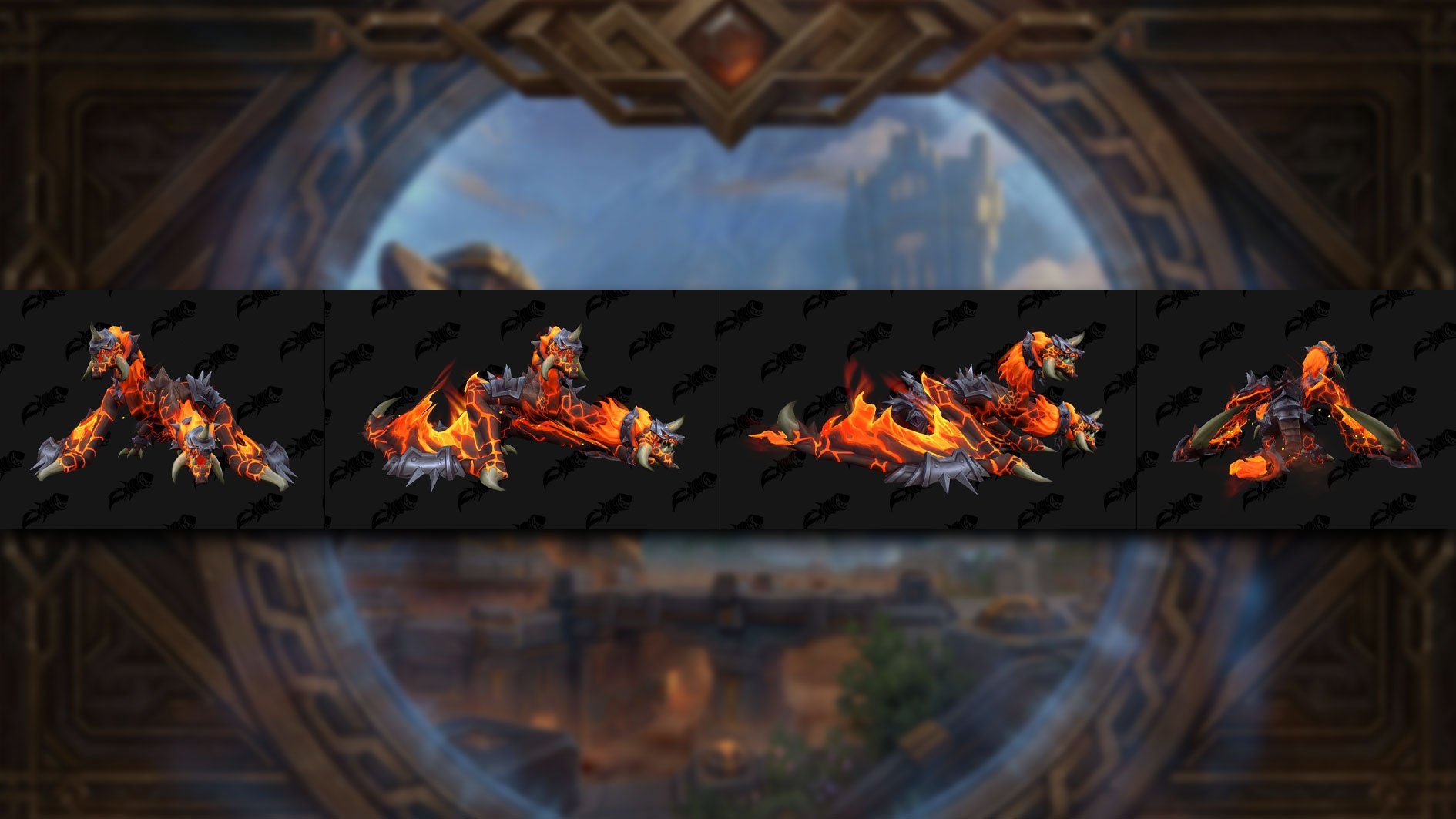 11.1.5 mounts Lavaborn Ruby Chimaera