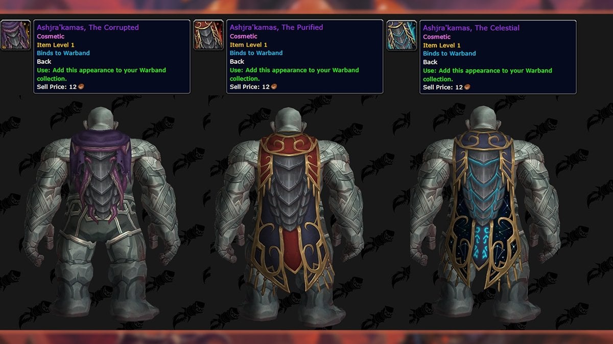 Ashjra'kamas appereances, 11.1.5