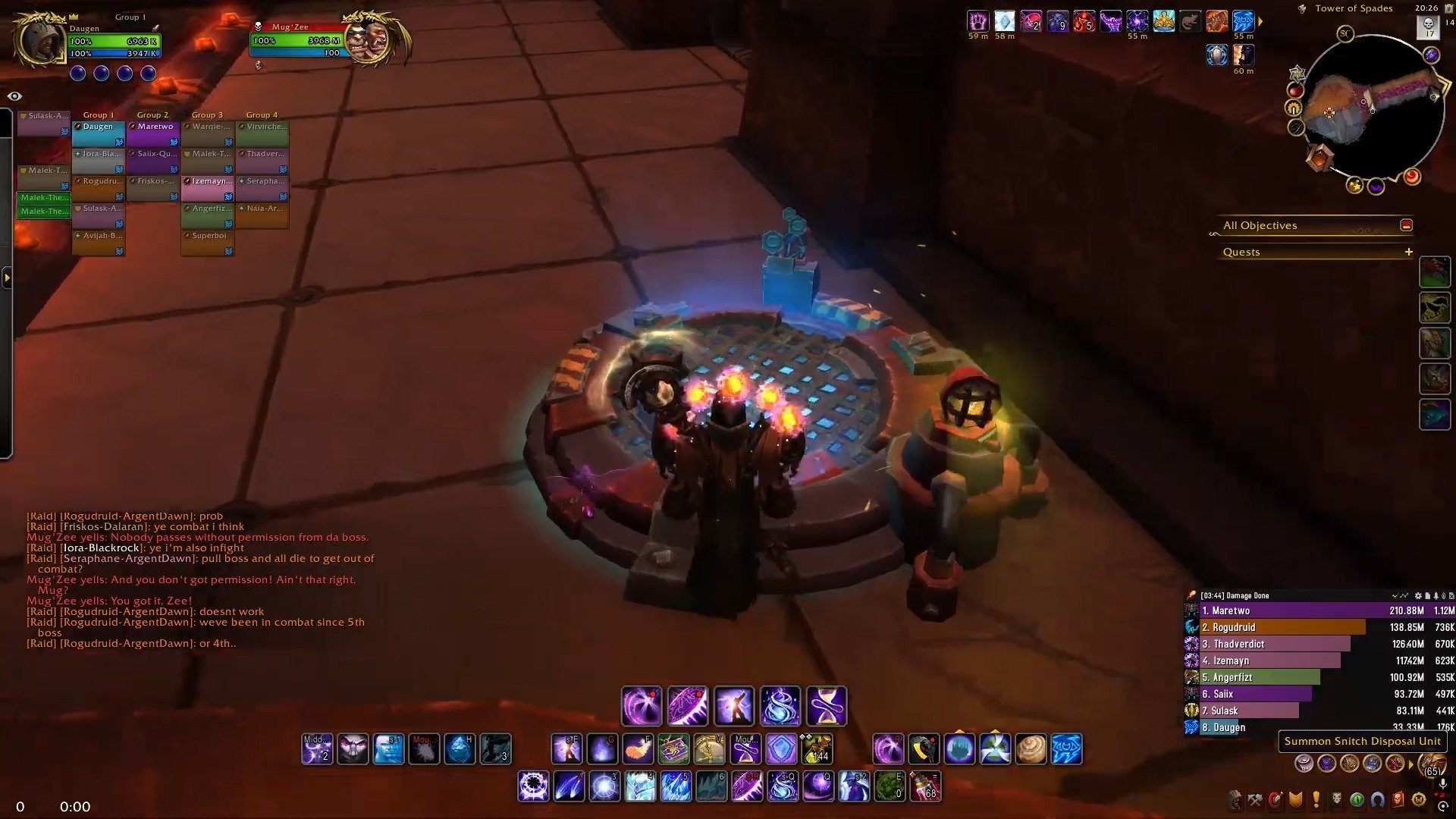 Teleport to the aquarium