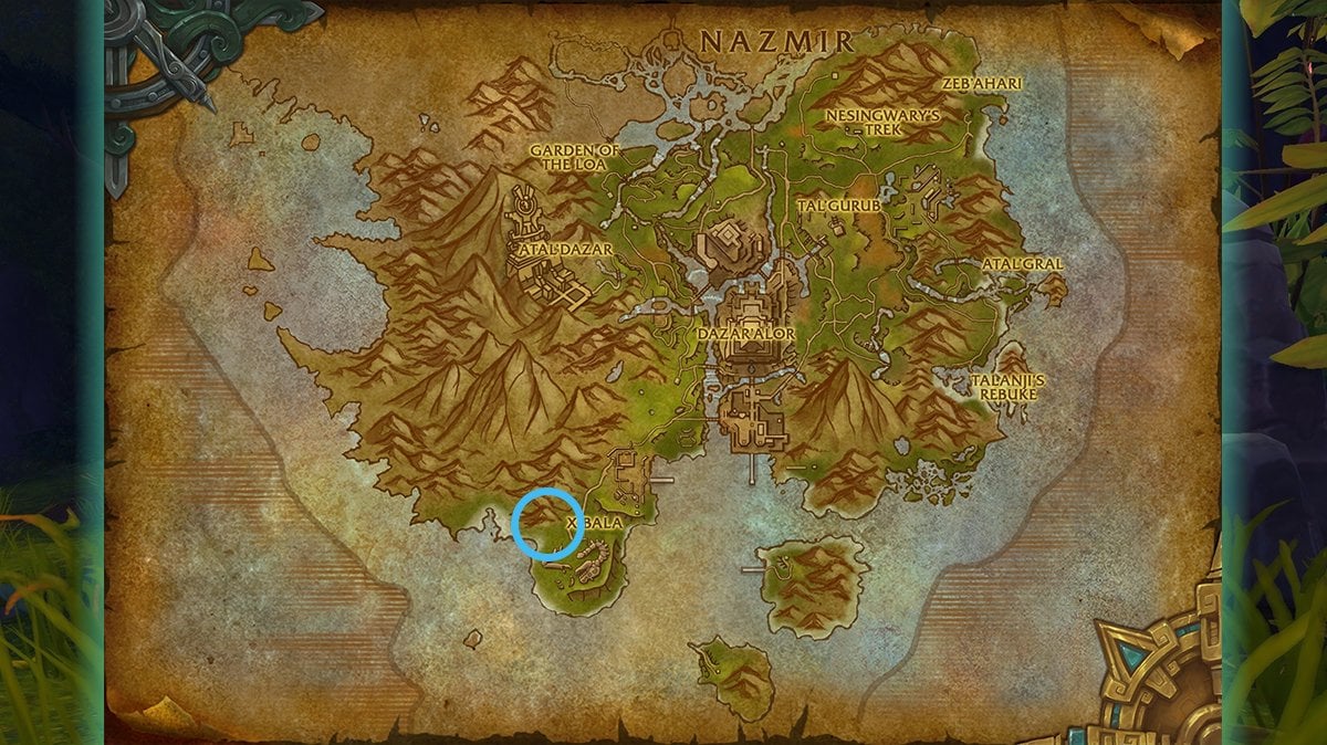 Motherlode location M+guide