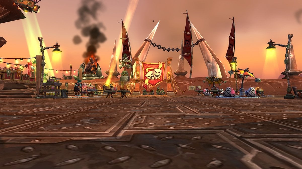 Horde Dastardly Duos hub, located outside Orgrimmar