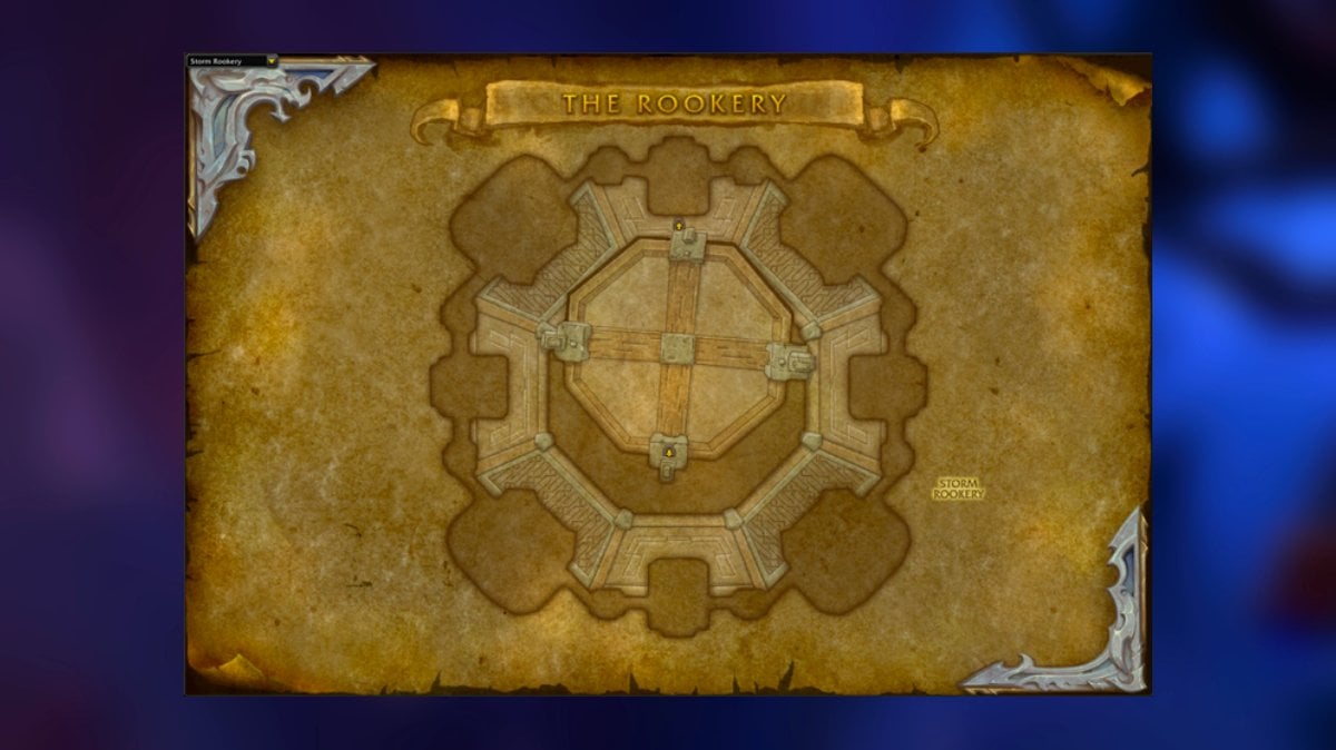 The Rookery map
