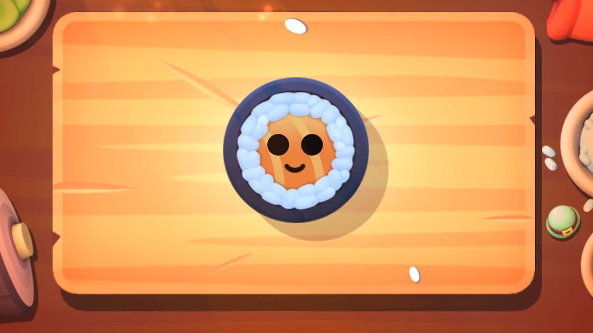 A smiling sushi icon