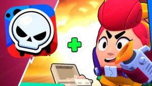 Egg Pam skin with Brawl Stars logo