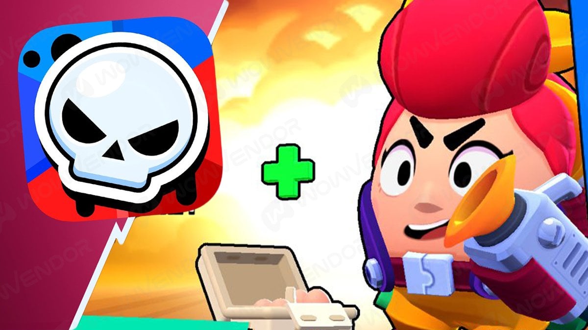 Egg Pam skin with Brawl Stars logo