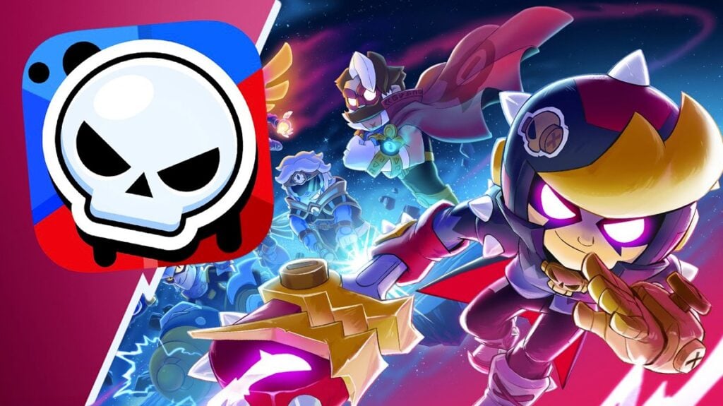 Super Brawl event key art with Brawl Stars logo
