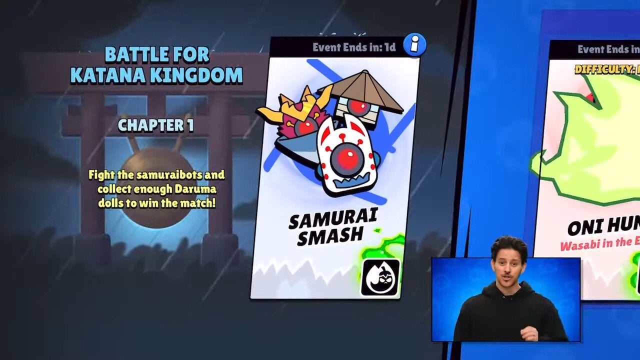 Brawl Stars Brawl Talk Katana Kingdom new game-modes