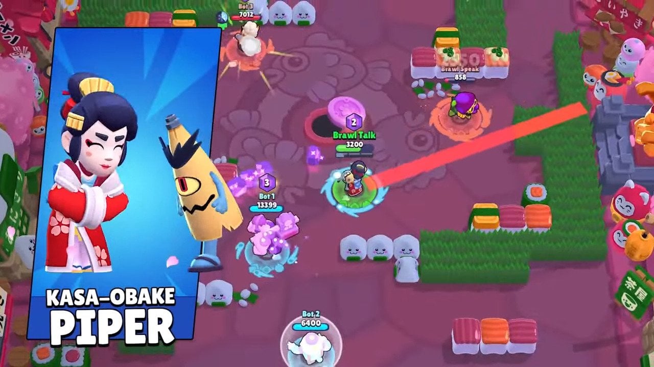 Kasa-Obake Piper skin from April Brawl Talk
