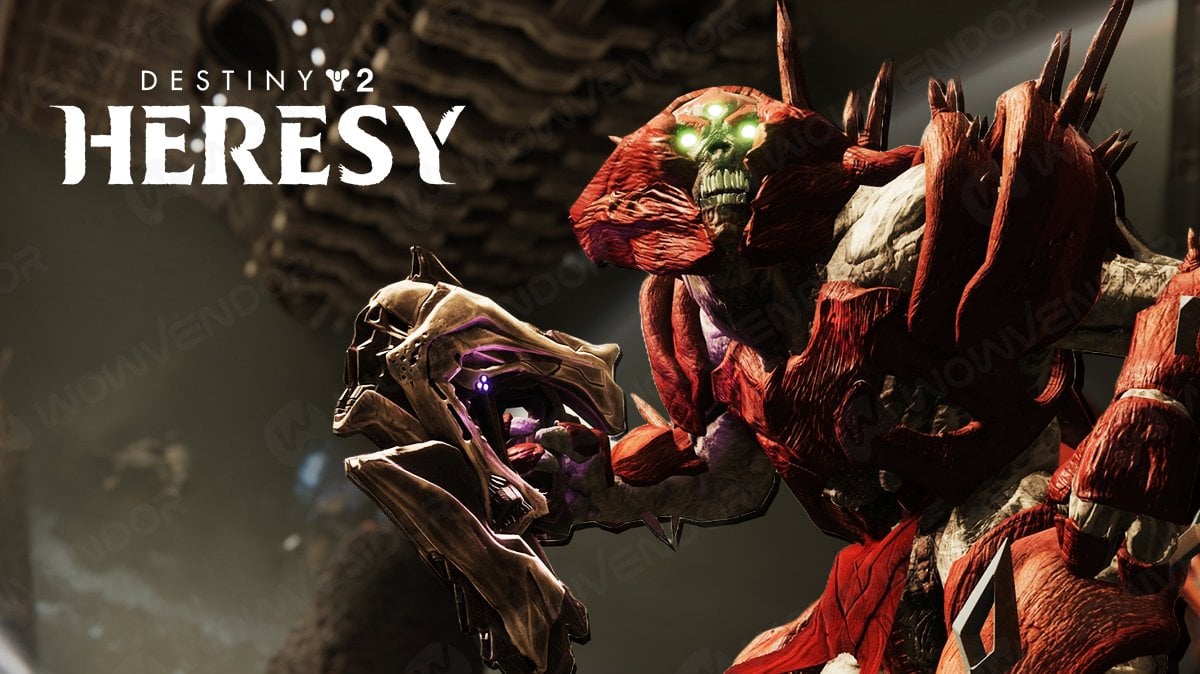 Insectoid Sci-Fi monster from Destiny 2 Episode: Heresy