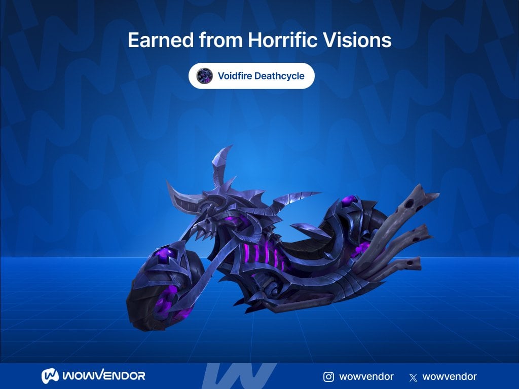 Voidfire Deathcycle mount: how to earn