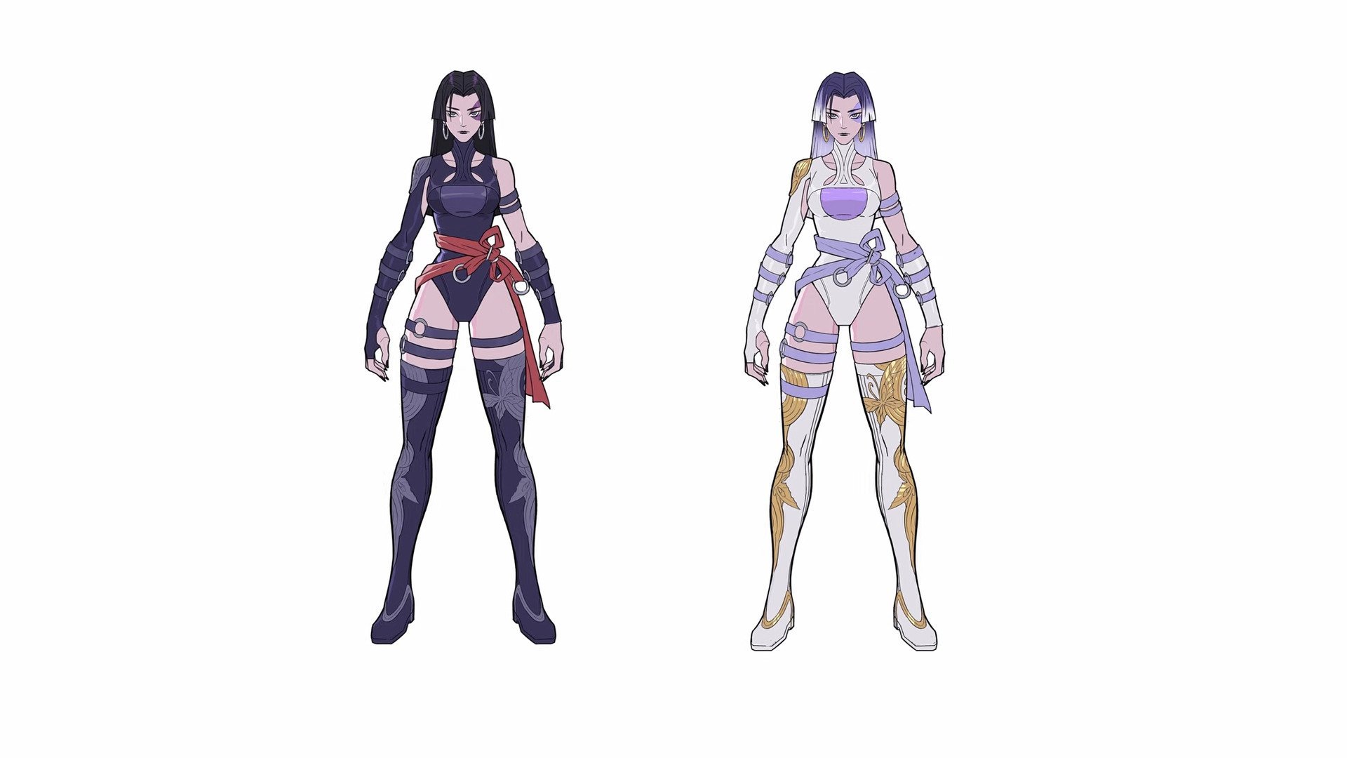 Psylocke Vengeance skin white recolor
