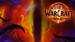Eye of N'zoth with The War Within logo at the top right corner