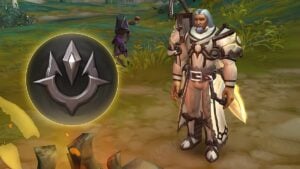 Lars Bronsmaelt with the Flame's Radiance logo in WoW.