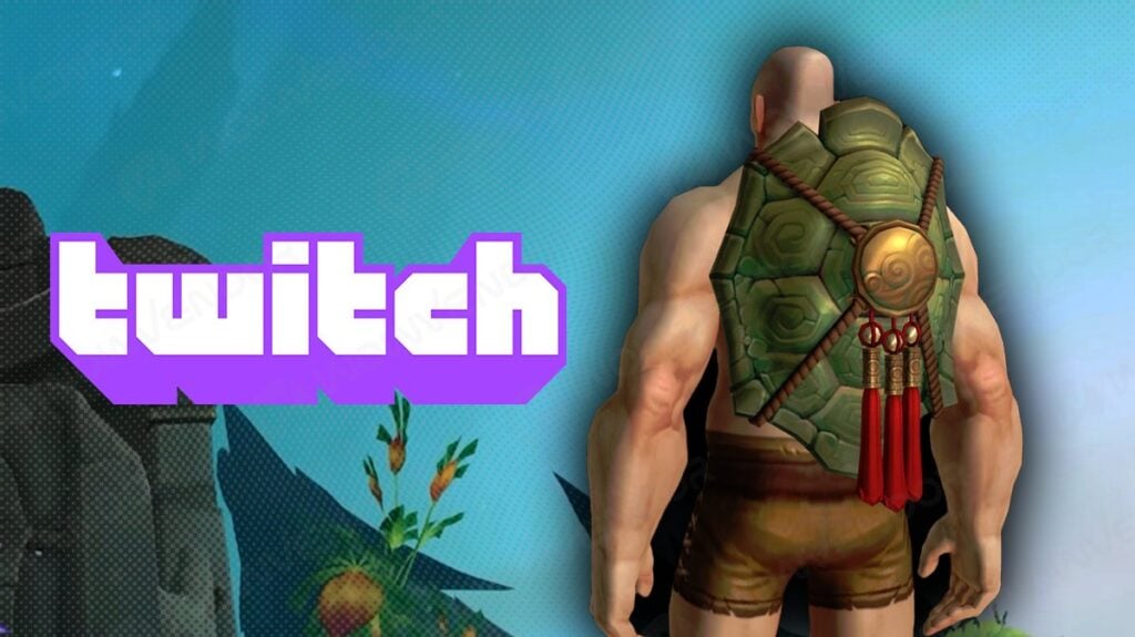 The War Within patch 11.1.7 Twitch Drops - Adorned Half Shell.