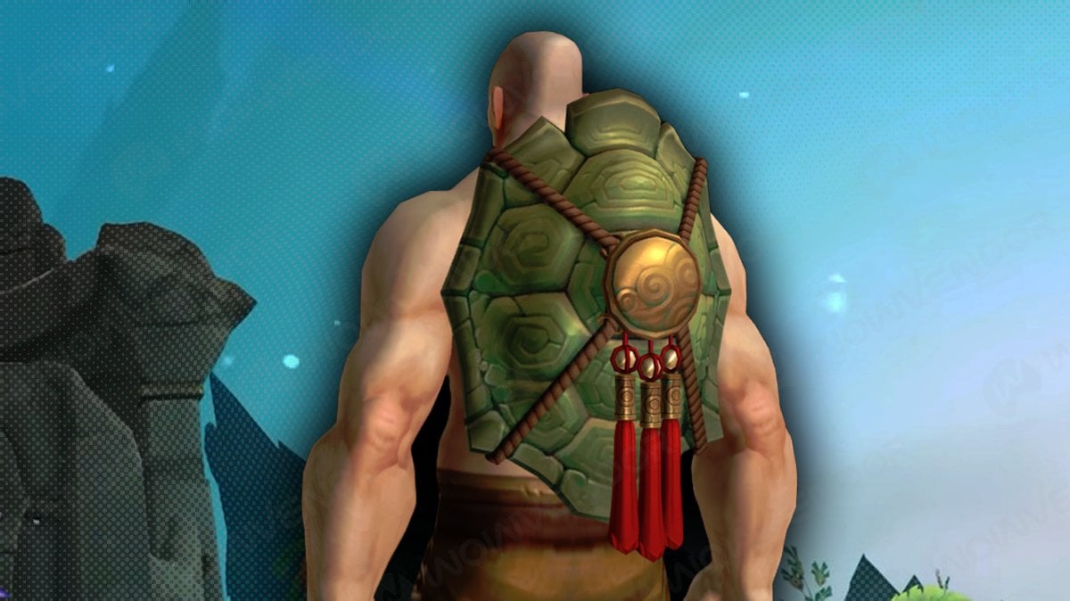 The War Within patch 11.1.7 Twitch Drops Adorned Half Shell showcase.