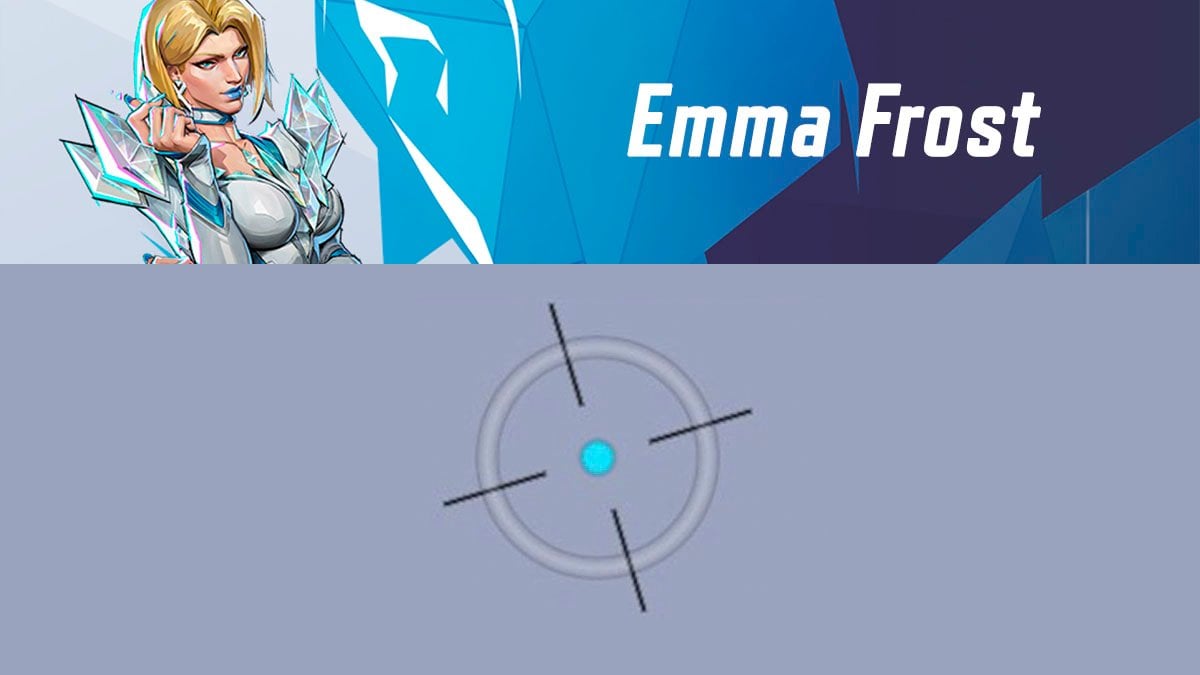Marvel Rivals Emma Frost crosshair