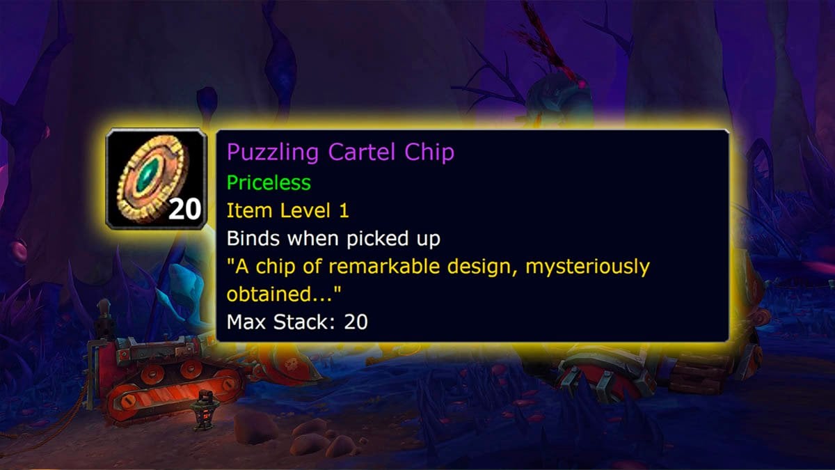WoW How to get Dinars in The War Within: Puzzling Cartel Chip currency