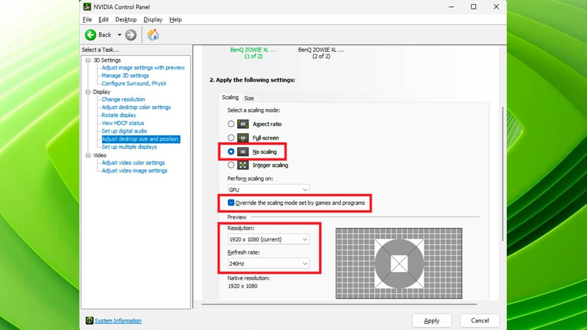 WoW Nvidia control panel