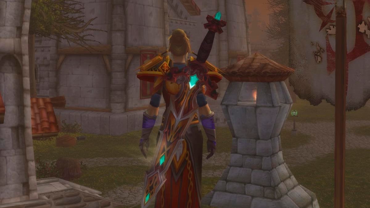 WoW SoD Blade of Inquisition on female human character