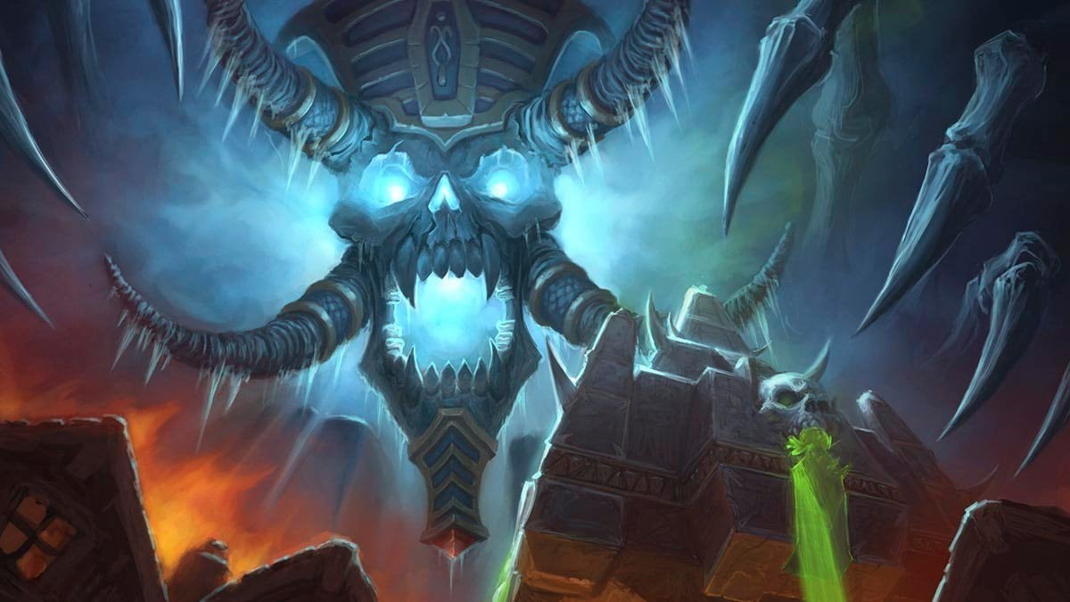 WoW SoD Naxx art with kel'thuzad