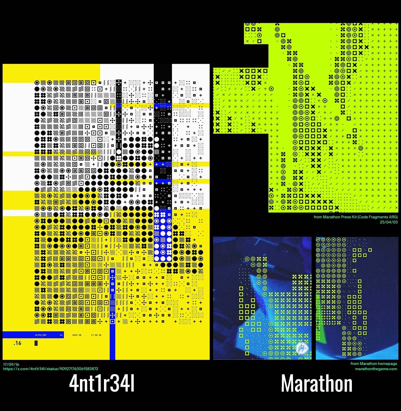 Marathon plagiarism: Image comparison.