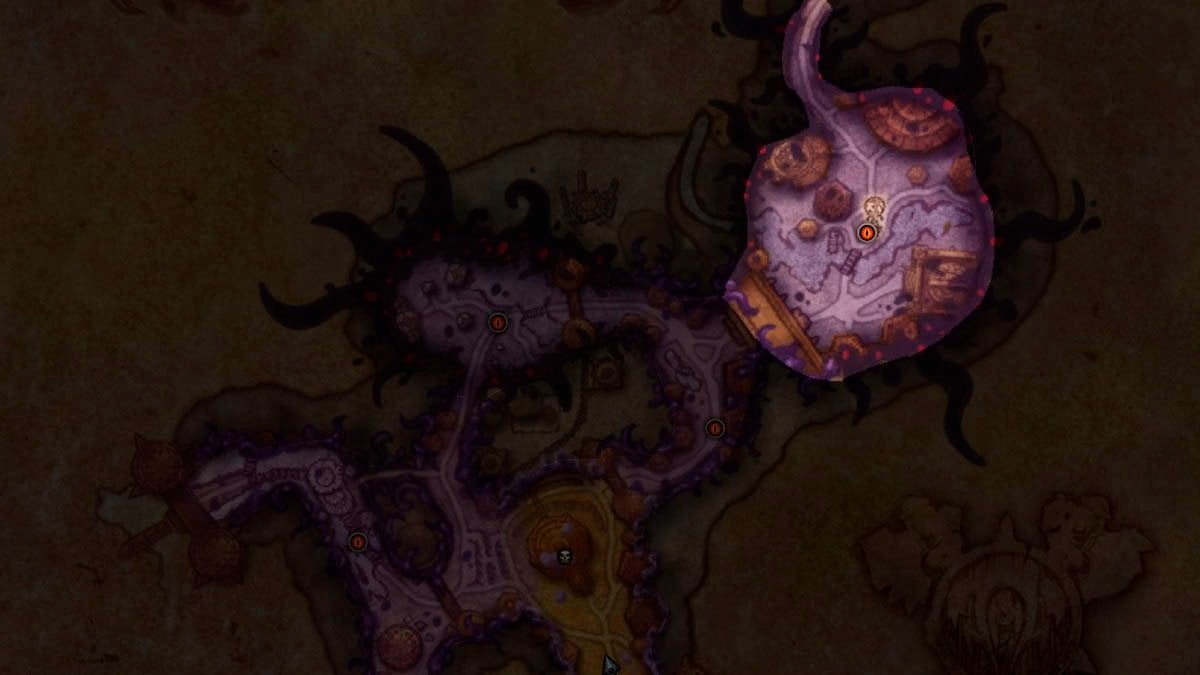 Valley of Honor map in Horrific Vision of Orgrimmar.