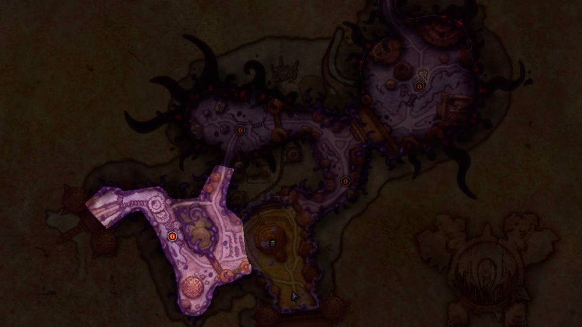 Valley of Spirits map Horrific Vision of Orgrimmar.