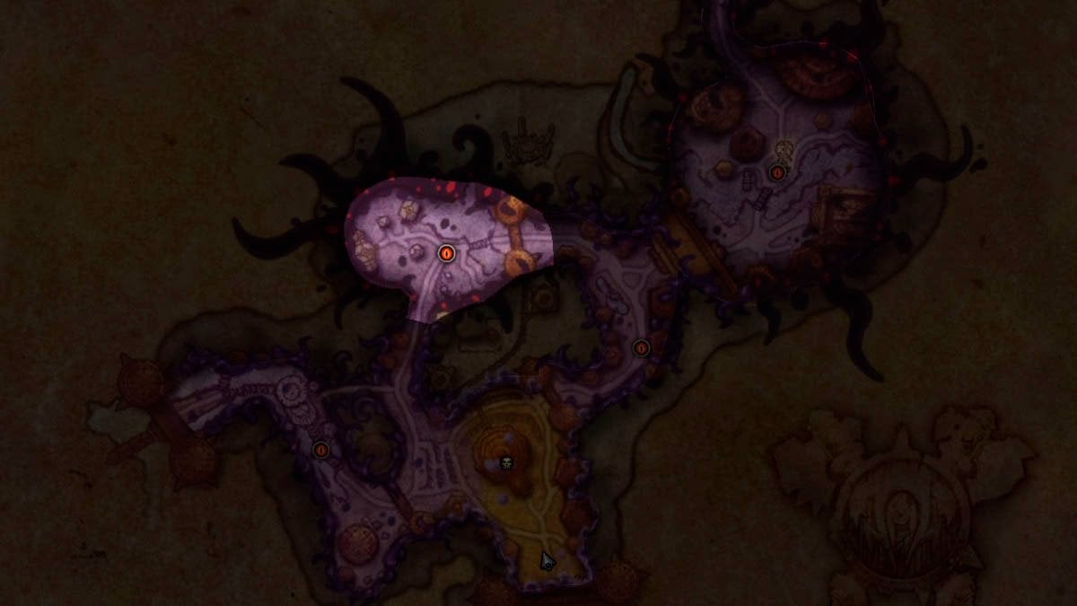 Valley of Wisdom map Horrific Vision of Orgrimmar.