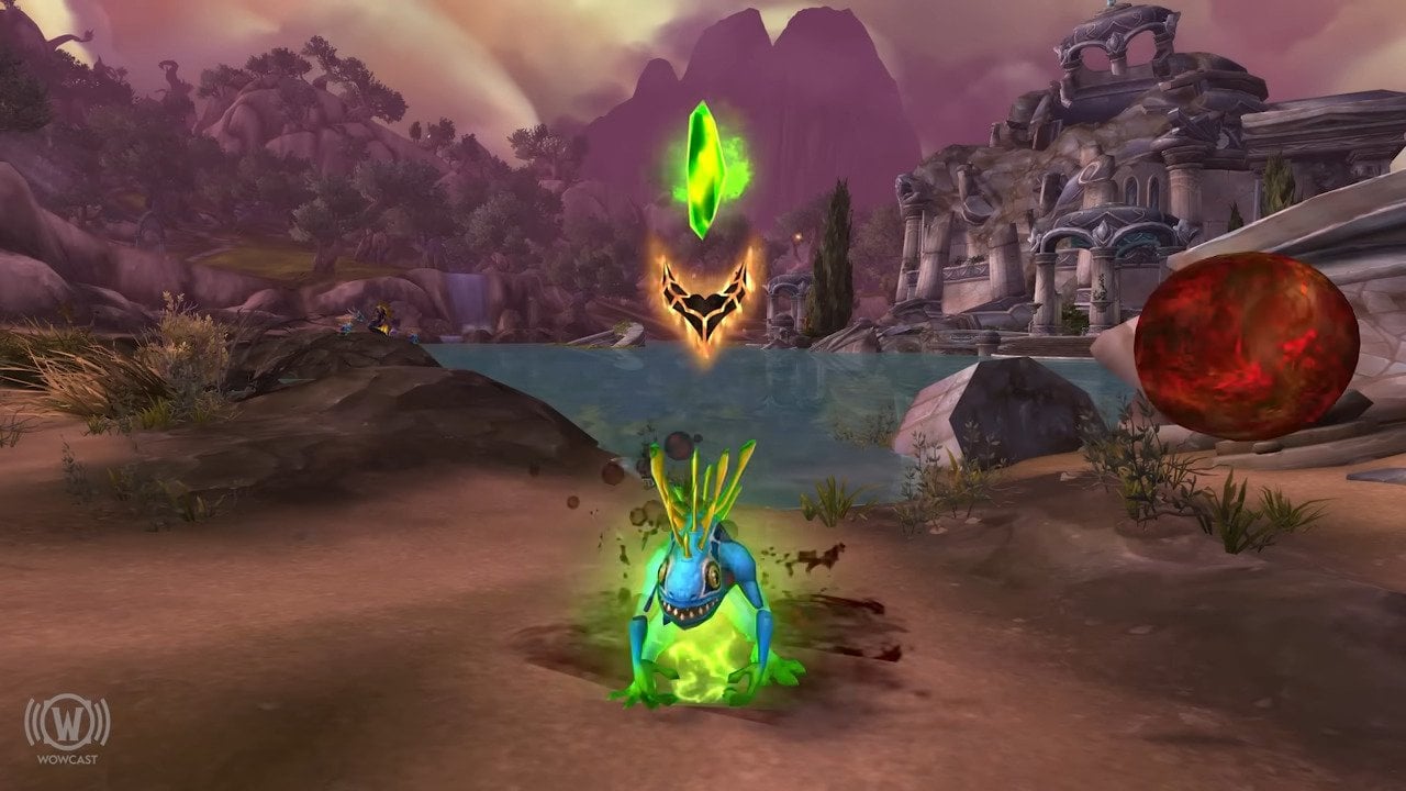WoW Legion Remix Heroic World Tier empowered enemy showcase.