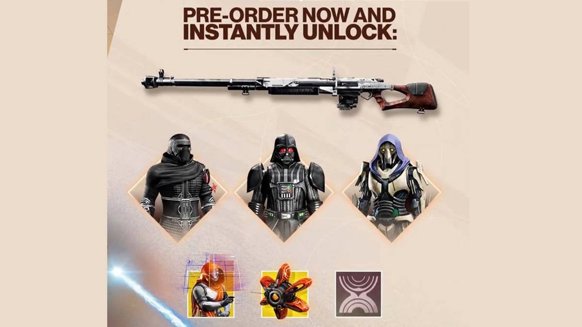 How to get Darth Vader armor in Destiny 2