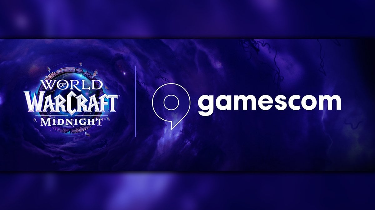 World of Warcarft Midnight gamescom panel key art.