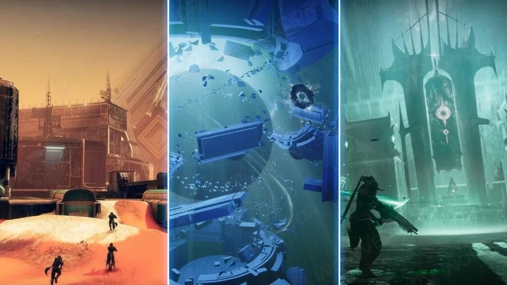 Heist Battleground Mars, HyperNet Current, PsiOps Battleground Cosmodrome in Destiny 2.