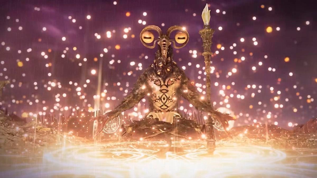 Libra boss in Elden Ring Nightreign Equilibrious Beast Expedition.