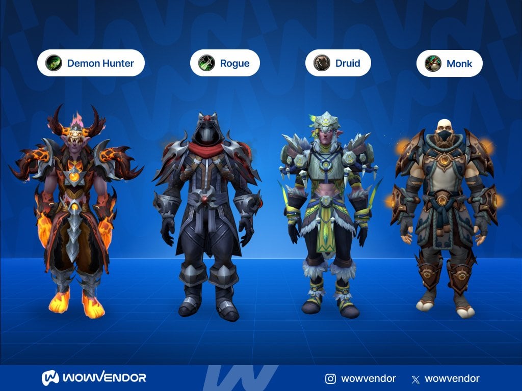 Manaforge Omega Heroic Leather Sets