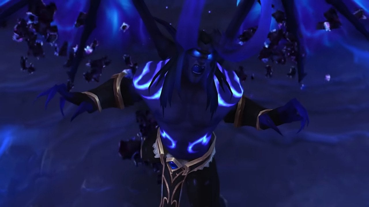 Midnight Demon Hunter Devourer spec metamorphosis demonstration.
