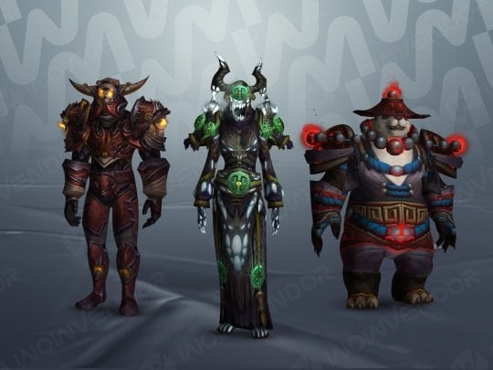 Mists of Pandaria Classic Raid Tier Sets boosting