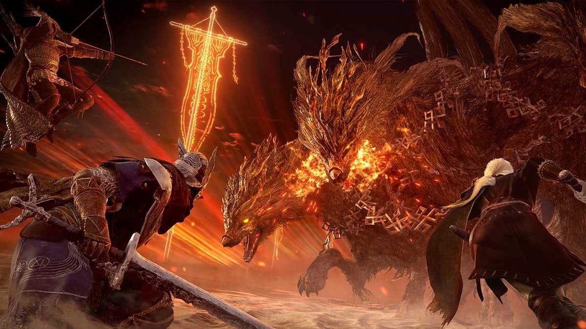 Tricephalos Expedition fight in Elden Ring Nightreign.
