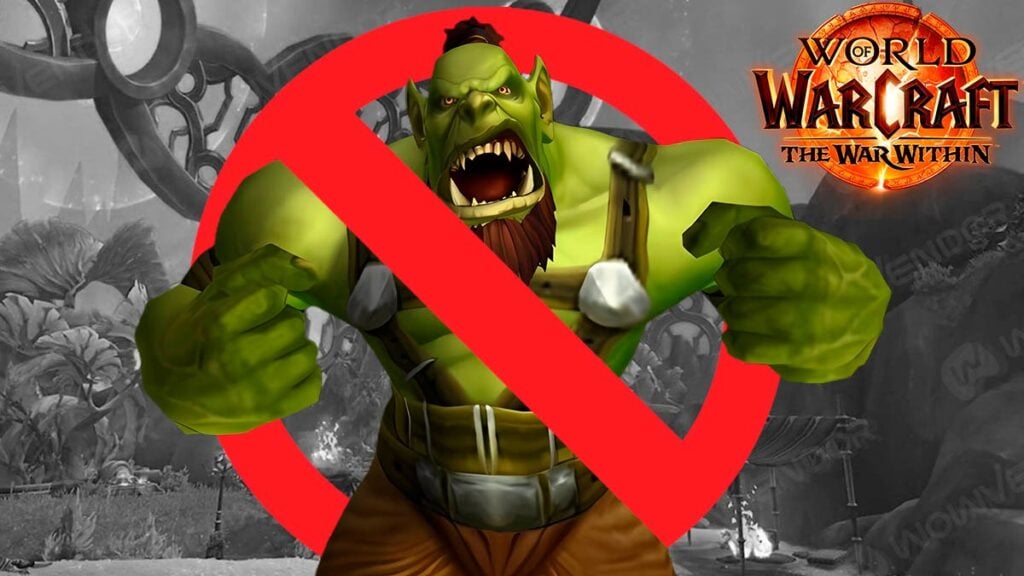 Orc M+ player banned for keystone leaving in TWW 11.2 patch.