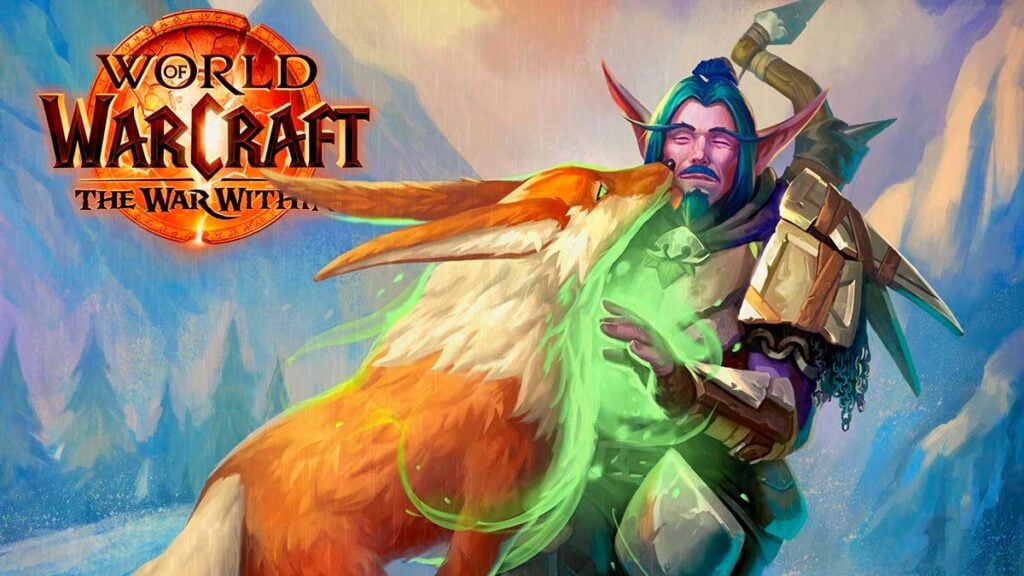 Beast Mastery Hunter in BiS gear The War Within.