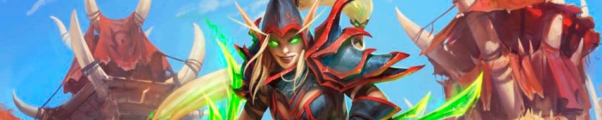 Rogue with Horde towers behind.