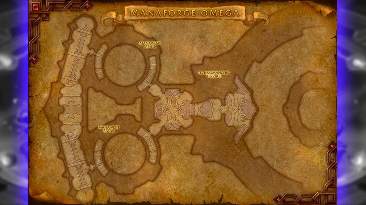 Manafore Omega raid map wing 1.