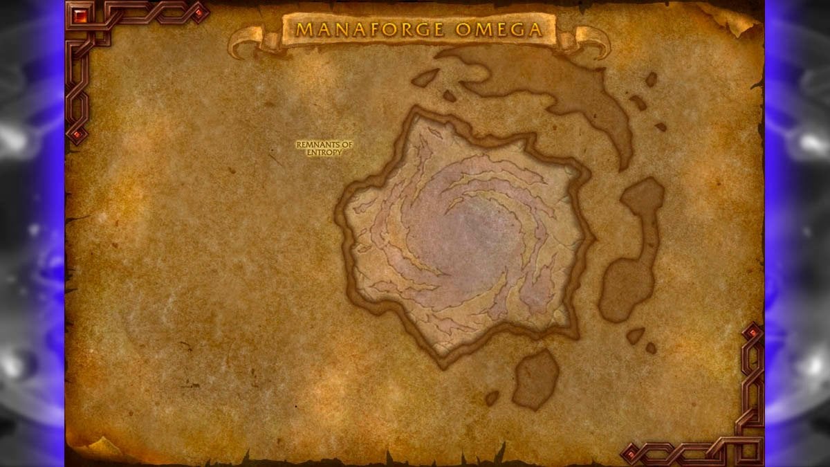 Manafore Omega raid map wing 3 Remnants of Entropy.