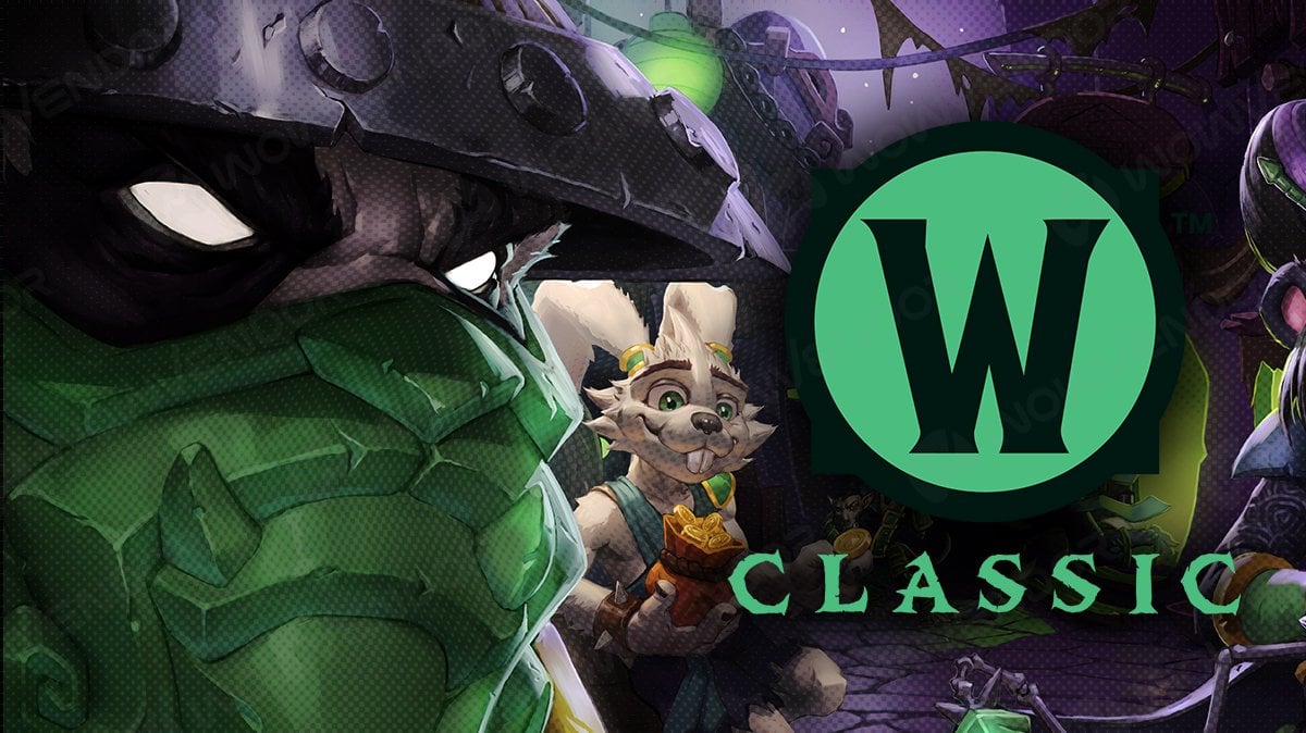 WoW Classic MoP Balance Changes artwork featuring a masked pandaren character, and the MoP Classic logo.