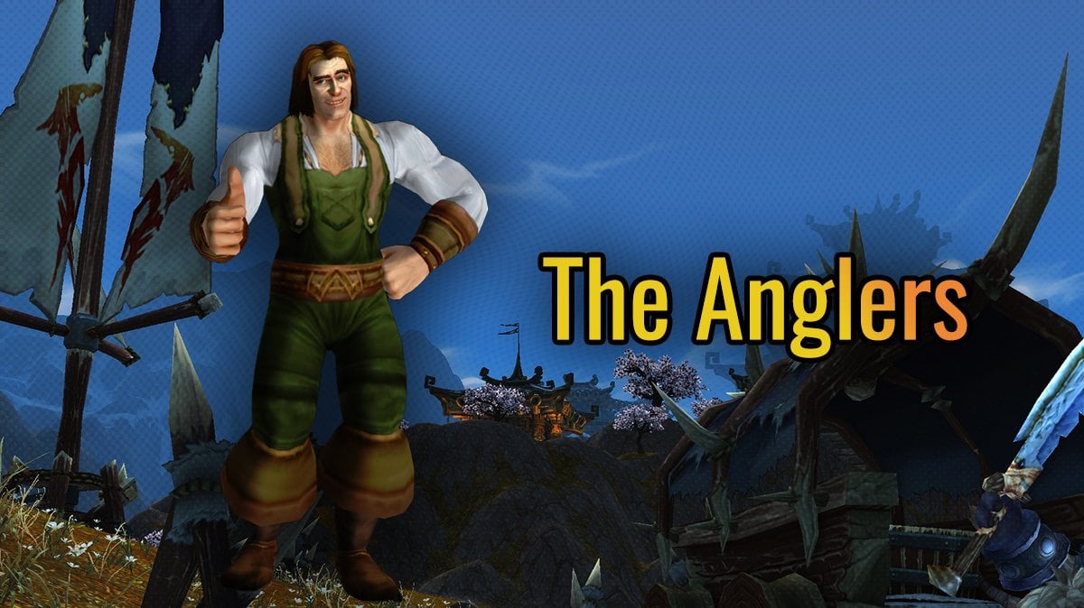 The Anglers MoP reputation showcase, with a Nat Pagle giving a thumbs up.