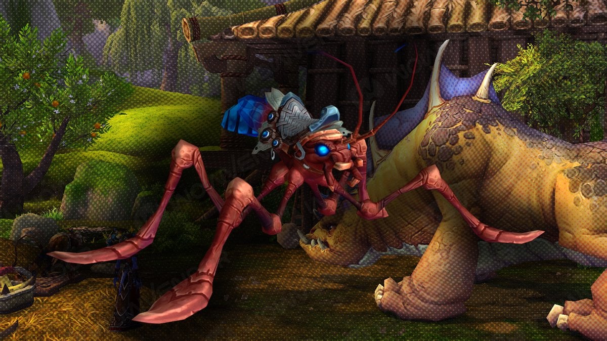 The Azure Water Strider mount, obtainable at MoP launch by reaching Exalted reputation with The Anglers faction.