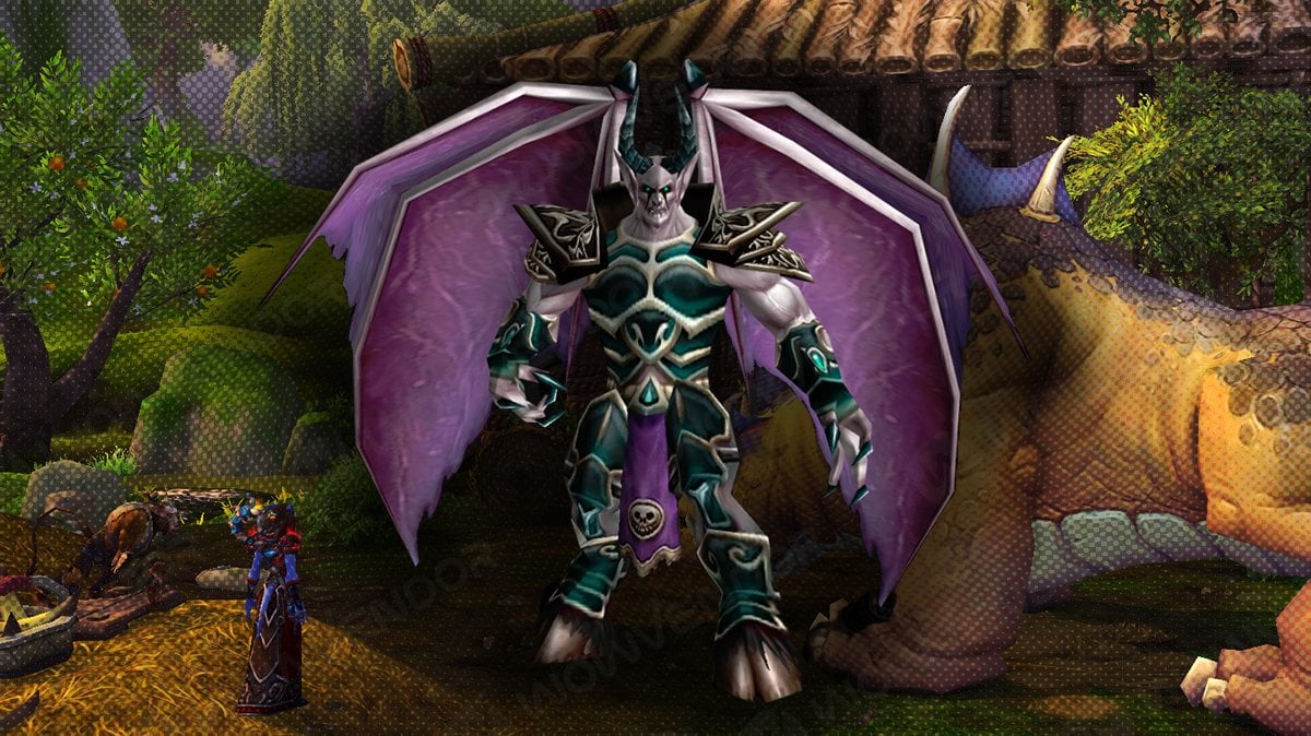 A Balnazaar in-game model from Scarlet Enclave raid in Season of Discovery Phase 8.