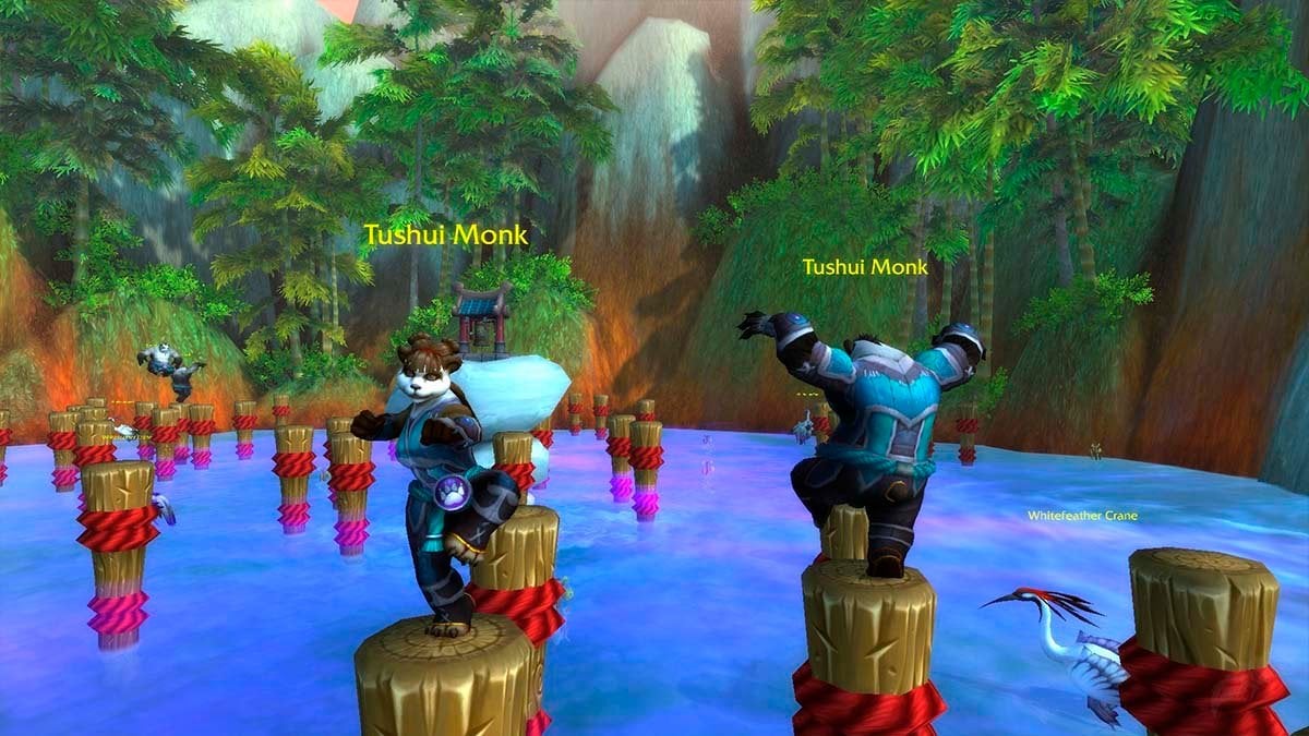 Pandaren Monk meditation.