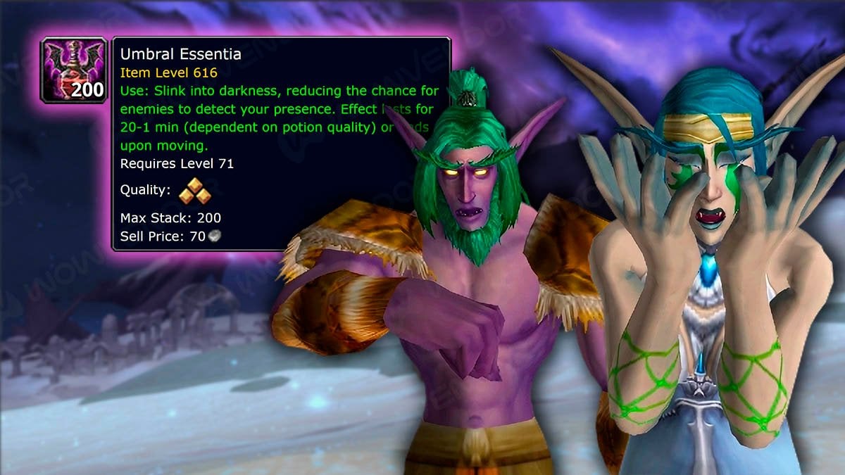 Elfs are crying because of Shadowmeld nerf in TWW Season 3.